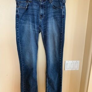 Hollister Blue Straight Jeans Timeless Style